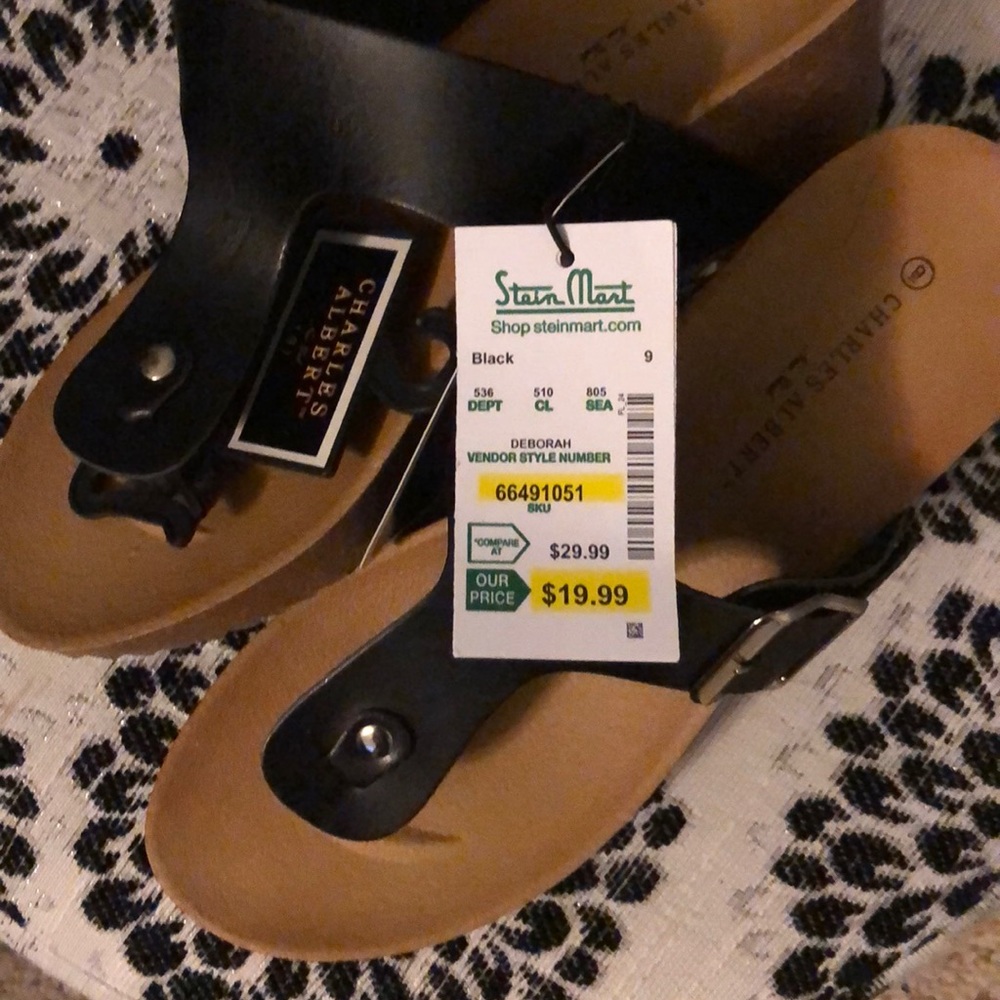 Black sandals